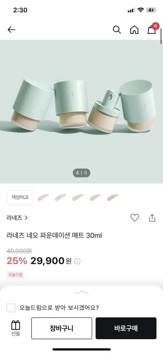 라네즈 네오 매트 파운데이션 21C1 쿨베이지